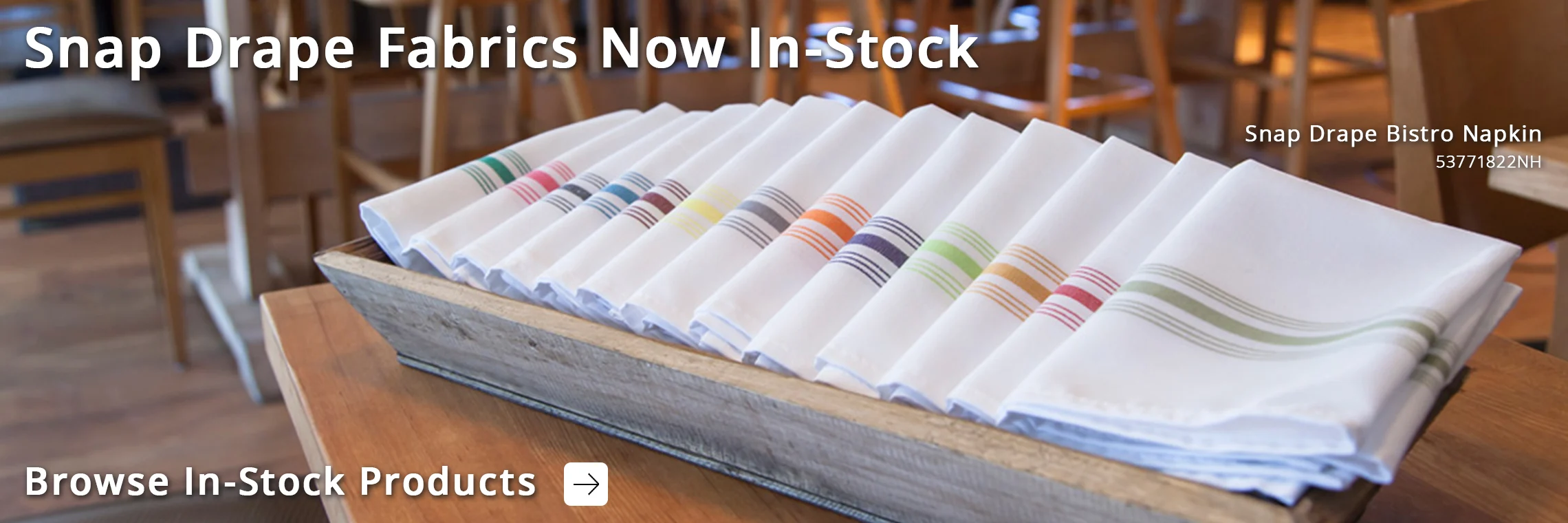 Snap Drape now in-stock