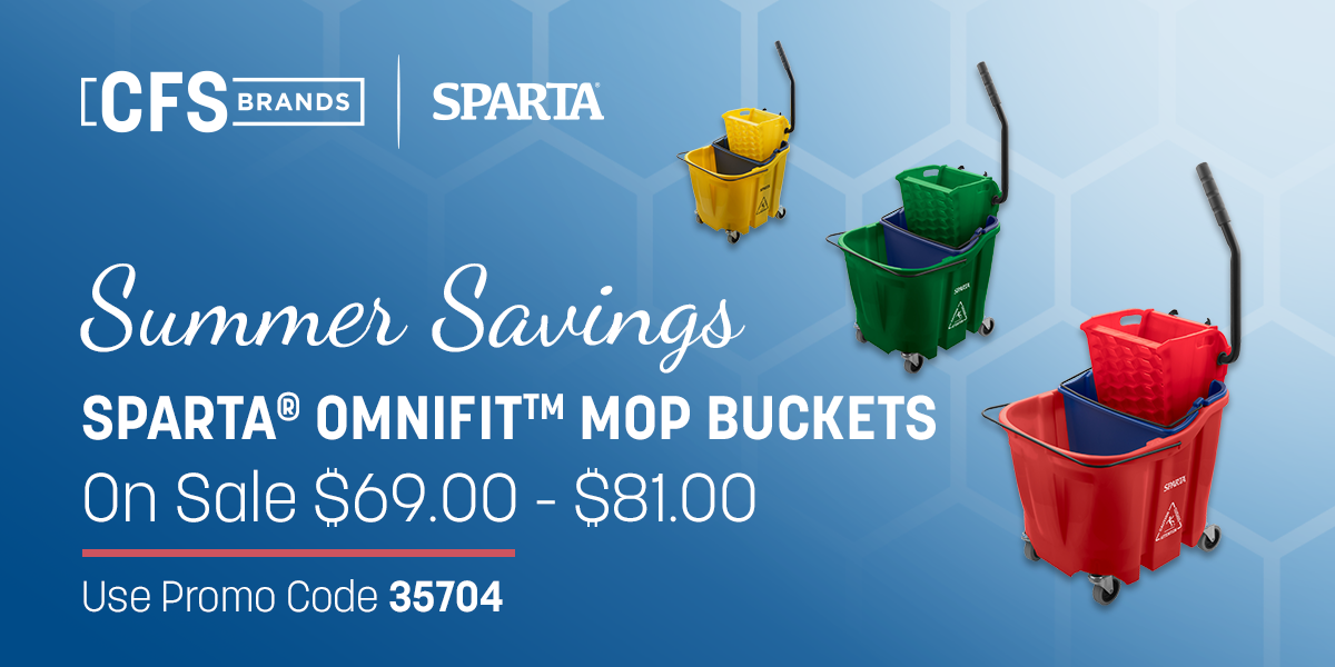 Summer Savings Sparta Omnifit mop buckets promo - 35704 