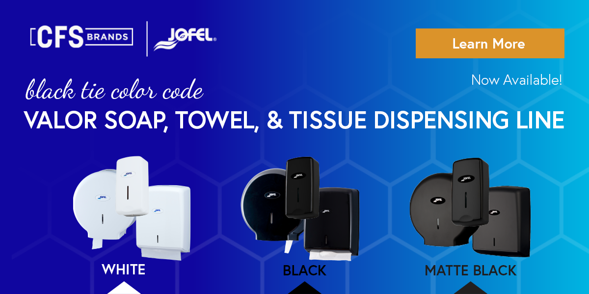 Valor Soap, Towel &amp; Tissue Dispensing Line