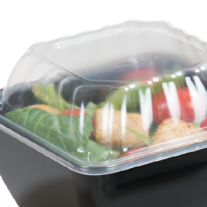 Salad in a Square Bowl