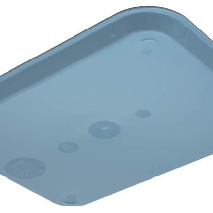 Blue cafe tray