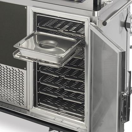 Retherm side of perfect serve cart