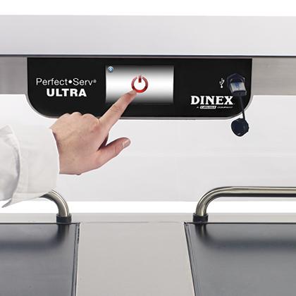 Perfect Serve touchscreen