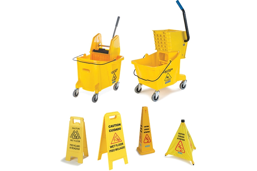 Mop Buckets Safety Signage Carlisle Foodservice Products