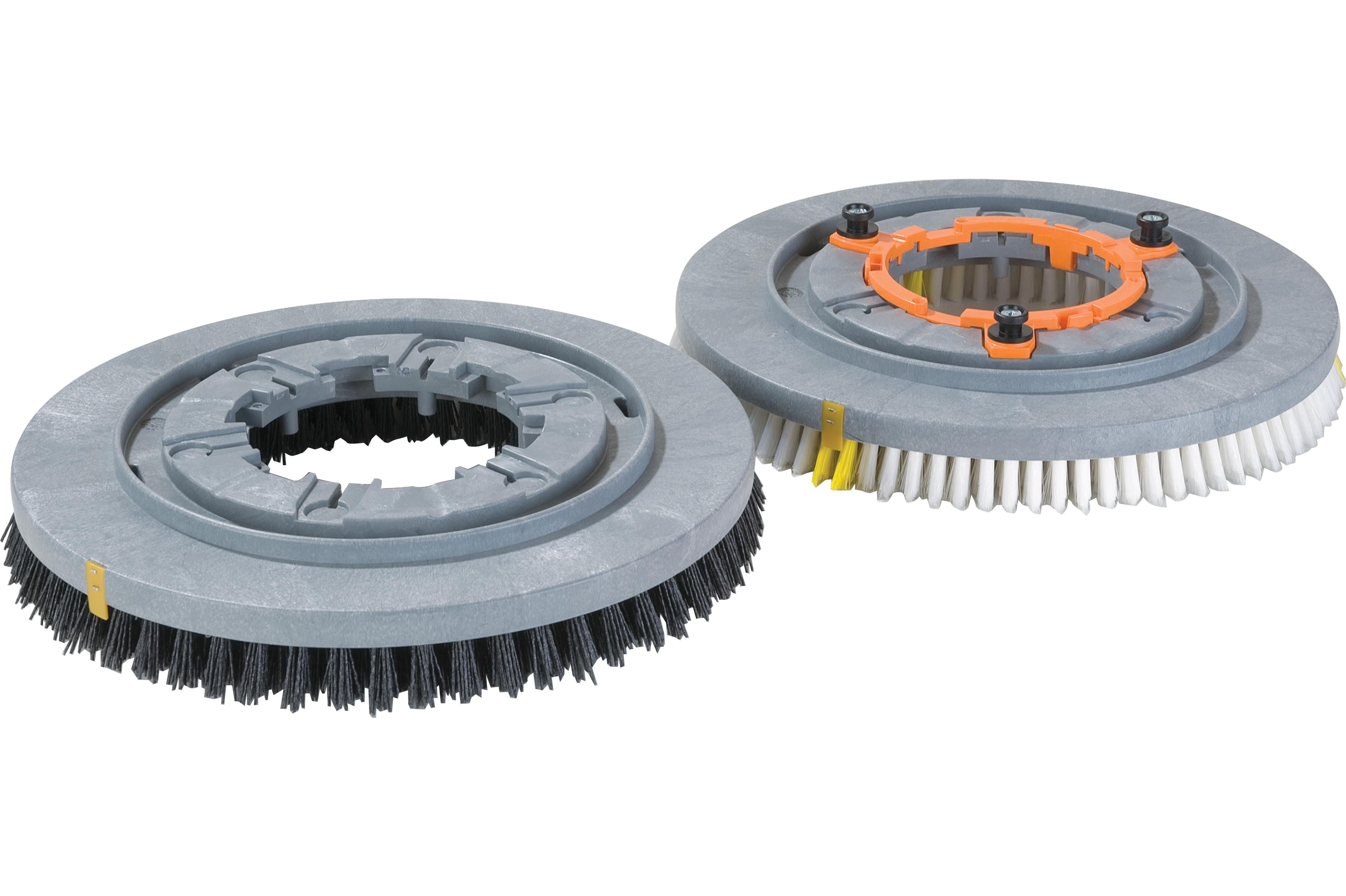 Group of Rotary Brushes and One Clutch Plate