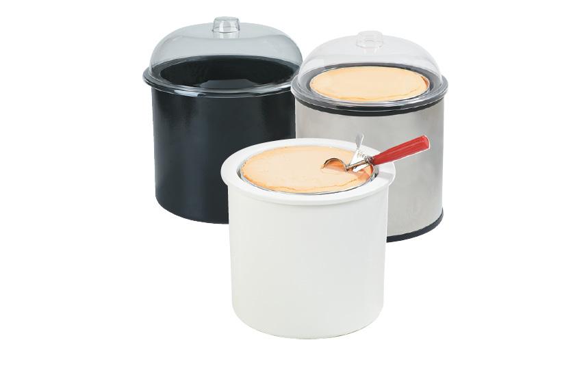 insulated ice cream storage tub